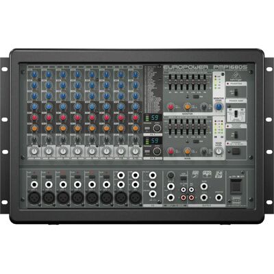 Behringer PMP1680S Audio Mixer - 10 Channels - Black Behringer PMP1680S Audio Mixer - 10 Channels - Black