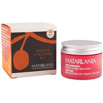 Matarrania Biologische Elleboog & Hiel Repair Creme - Droge Huid Matarrania Biologische Elleboog & Hiel Repair Creme - Droge Huid