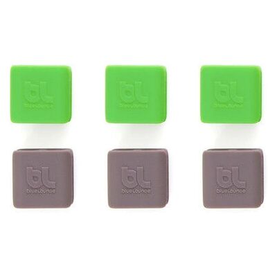 Bluelounge Cable Clip Pieni Vihreä Harmaa - Kaapeliklipsi Bluelounge Cable Clip Pieni Vihreä Harmaa - Kaapeliklipsi