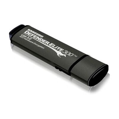 Kanguru Defender Elite300 - 64GB USB-Stick - Schwarz, Grau Kanguru Defender Elite300 - 64GB USB-Stick - Schwarz, Grau