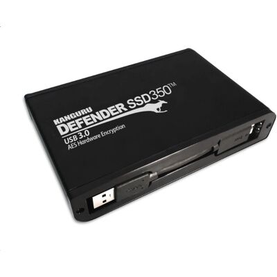 Kanguru - DEFENDER SSD350 - 4 TB - Black - External SSD Kanguru - DEFENDER SSD350 - 4 TB - Black - External SSD