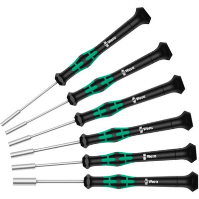 Conjunto de mini chaves de fenda Wera - Ferramentas para eletrônica Conjunto de mini chaves de fenda Wera - Ferramentas para eletrônica