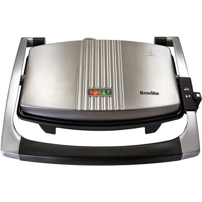Breville VST025 Stainless Steel Sandwich Maker - Compact & Easy to Clean Breville VST025 Stainless Steel Sandwich Maker - Compact & Easy to Clean