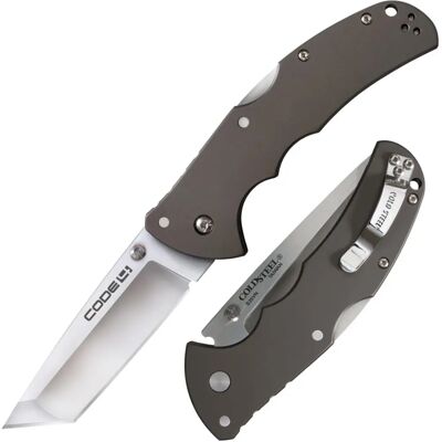 Cold Steel Code 4 Tanto Kapesní Nůž - Šedý Cold Steel Code 4 Tanto Kapesní Nůž - Šedý