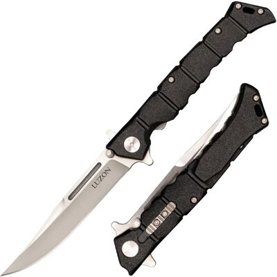 Canivete Cold Steel Luzon - Preto - Médio - Faca dobrável de bolso Canivete Cold Steel Luzon - Preto - Médio - Faca dobrável de bolso
