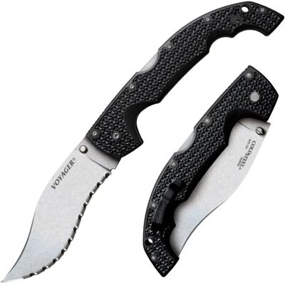 Cold Steel Voyager - Ekstra Duży Nóż z Gładką Krawędzią Cold Steel Voyager - Ekstra Duży Nóż z Gładką Krawędzią