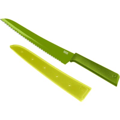 Kuhn Rikon - Modelo: Colori + Cuchillo para pan - Verde Kuhn Rikon - Modelo: Colori + Cuchillo para pan - Verde