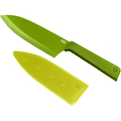 Kuhn Rikon - Modèle 27cm Couteau Santoku Vert Kuhn Rikon - Modèle 27cm Couteau Santoku Vert