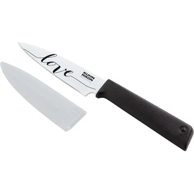 Kuhn Rikon Colori+ Cuchillo para pelar de acero inoxidable - Cuchillo de cocina Kuhn Rikon Colori+ Cuchillo para pelar de acero inoxidable - Cuchillo de cocina