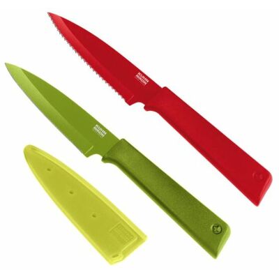 Kuhn Rikon 24264 Couteau à fruits en acier inoxydable - Ensemble de couteaux de cuisine Kuhn Rikon 24264 Couteau à fruits en acier inoxydable - Ensemble de couteaux de cuisine