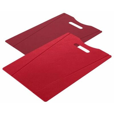 Kuhn Rikon - Set di 2 taglieri rossi/dark red - tagliere da cucina Kuhn Rikon - Set di 2 taglieri rossi/dark red - tagliere da cucina