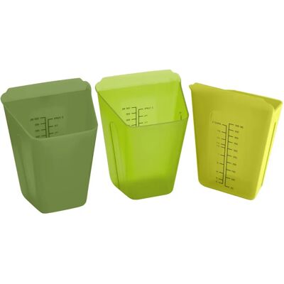 Kuhn Rikon - Mise en Place 3-delad mätset - Mätset Kuhn Rikon - Mise en Place 3-delad mätset - Mätset
