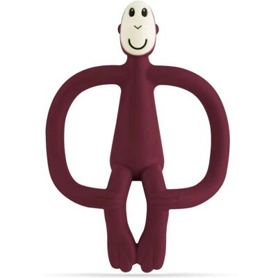 Matchstick Monkey - Ruchoma Bordeau gryzak - Zabawka do ząbkowania Matchstick Monkey - Ruchoma Bordeau gryzak - Zabawka do ząbkowania