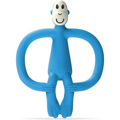 Matchstick Monkey Blue Teether - Baby Teething Toy Matchstick Monkey Blue Teether - Baby Teething Toy