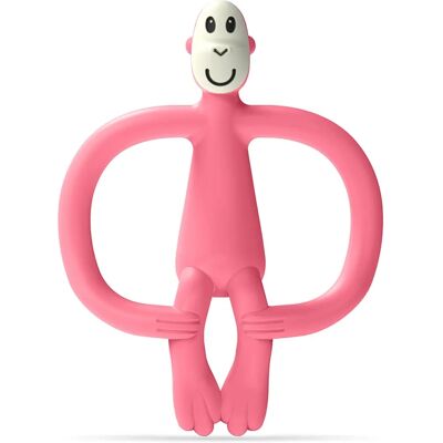 Matchstick Monkey 42043601 Pink Teether - Teething Toy Matchstick Monkey 42043601 Pink Teether - Teething Toy