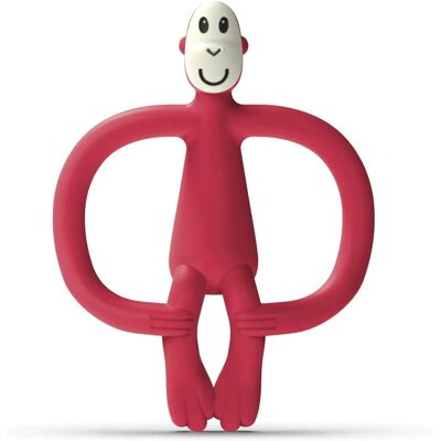 Czerwony gryzak i zabawka do ząbkowania Matchstick Monkey - Ulga przy ząbkowaniu dla niemowląt Czerwony gryzak i zabawka do ząbkowania Matchstick Monkey - Ulga przy ząbkowaniu dla niemowląt