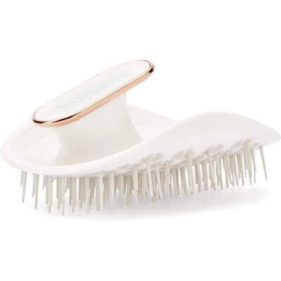 Escova de Cabelo Paddle Universal Branca Manta - Tipo de Cabelo Escova de Cabelo Paddle Universal Branca Manta - Tipo de Cabelo