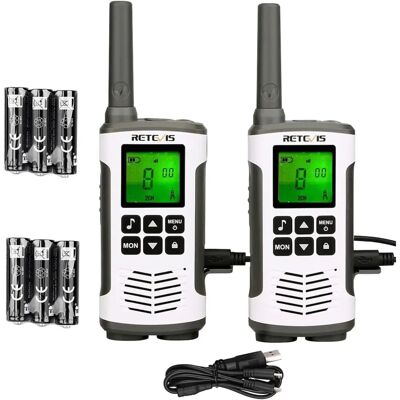 Retevis Rt45 Rádio Recarregável de Longo Alcance Retevis Rt45 Rádio Recarregável de Longo Alcance
