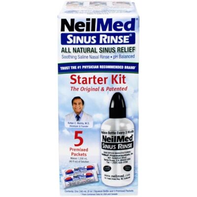 NeilMed Sinus Rinse Starter Kit - Nasal Irrigation Kit NeilMed Sinus Rinse Starter Kit - Nasal Irrigation Kit