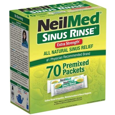 Neilmed Sinus Rinse Hypertonic Packets - 70 Count Neilmed Sinus Rinse Hypertonic Packets - 70 Count