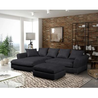 Fun Moebel - TIZIAN - Anthrazit - L-Form - Sofa set Fun Moebel - TIZIAN - Anthrazit - L-Form - Sofa set