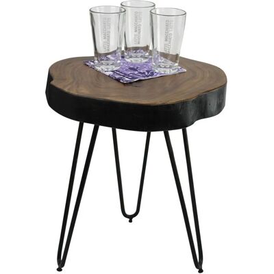 Fun Möbel - WABEN - Solid Sheesham Wood - Side Table Fun Möbel - WABEN - Solid Sheesham Wood - Side Table