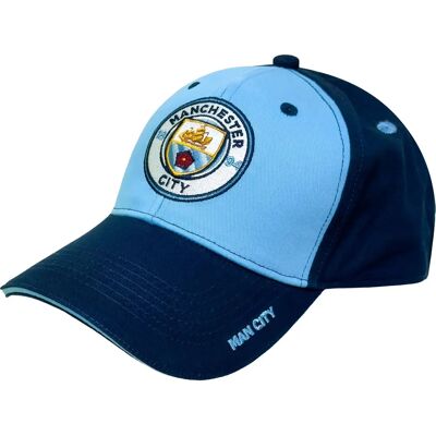 Manchester City FC Man City Niebieska Marine Czapka - Czapka Manchester City FC Man City Niebieska Marine Czapka - Czapka