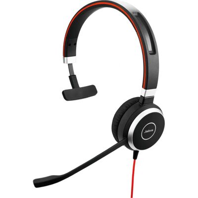 Jabra Evolve 40 MS Mono Kabelgebundenes Headset - Kopfhörer Jabra Evolve 40 MS Mono Kabelgebundenes Headset - Kopfhörer