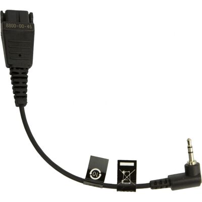 Jabra 8800-00-46 Kopfhörer/Zubehör - 2,5mm QD Kabel Jabra 8800-00-46 Kopfhörer/Zubehör - 2,5mm QD Kabel