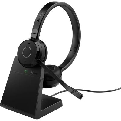 Jabra Evolve 65 TE Cuffie - Bluetooth, USB-A, Senza Fili & Cablato - Ufficio/Call Center Jabra Evolve 65 TE Cuffie - Bluetooth, USB-A, Senza Fili & Cablato - Ufficio/Call Center