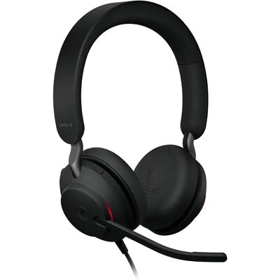 Jabra - Evolve2 40 SE - Zwart - USB-C - Headset Jabra - Evolve2 40 SE - Zwart - USB-C - Headset