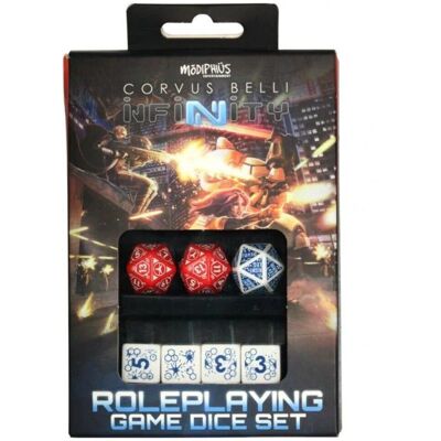 MODIPHIUS Infinity RPG Nomads Dobbelsteen Set - Rollenspel dobbelstenen MODIPHIUS Infinity RPG Nomads Dobbelsteen Set - Rollenspel dobbelstenen