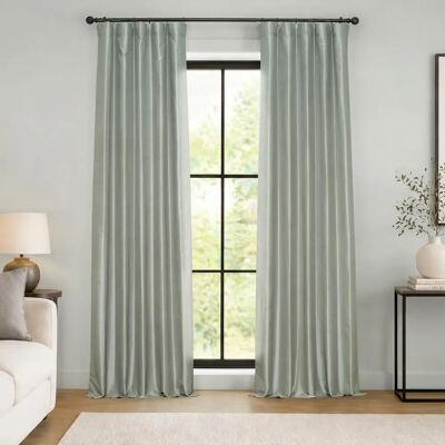 HPD Silver Blackout Drapes - Bedroom & Living Room - 274cm HPD Silver Blackout Drapes - Bedroom & Living Room - 274cm