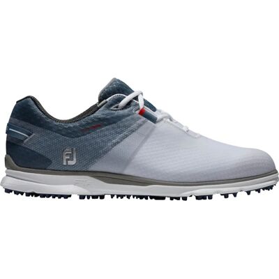 FootJoy Pro/SL Sport Wasserdichte Golfschuhe - Herren Weiß/Grau Blau/Navy FootJoy Pro/SL Sport Wasserdichte Golfschuhe - Herren Weiß/Grau Blau/Navy