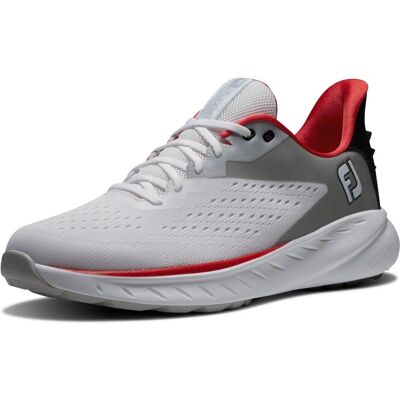 FootJoy FJ FLEX XP Vattentäta golfskor - Vit/Svart/Röd FootJoy FJ FLEX XP Vattentäta golfskor - Vit/Svart/Röd