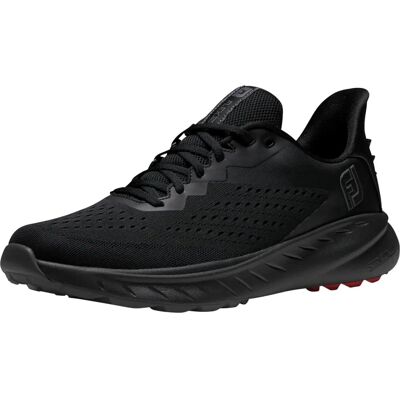 FootJoy Flex XP Golfschuhe - Wasserdicht, Schwarz/Rot FootJoy Flex XP Golfschuhe - Wasserdicht, Schwarz/Rot