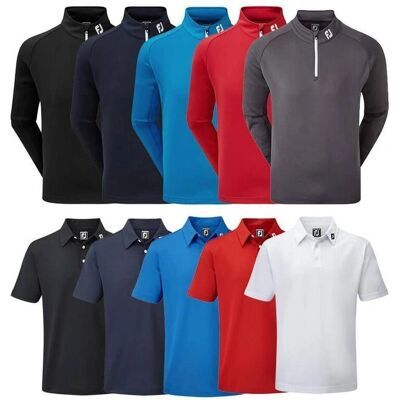 Footjoy Joy Chill-Out Herresweater - svart Footjoy Joy Chill-Out Herresweater - svart