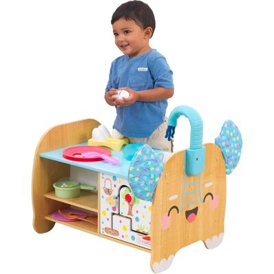 KidKraft Colorful Activity Center with Elephant - Activity Center for Toddlers KidKraft Colorful Activity Center with Elephant - Activity Center for Toddlers