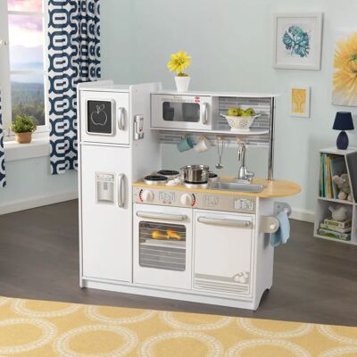 Cucina in legno bianca Uptown KidKraft - Giocattolo di ruolo Cucina in legno bianca Uptown KidKraft - Giocattolo di ruolo