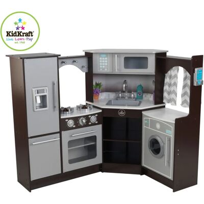 KidKraft Braune Ultimate Corner Spielküche - Spielküchenset KidKraft Braune Ultimate Corner Spielküche - Spielküchenset