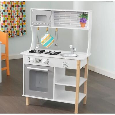 KidKraft Witte Houten Speelkeuken - Rollenspel Speelgoed KidKraft Witte Houten Speelkeuken - Rollenspel Speelgoed