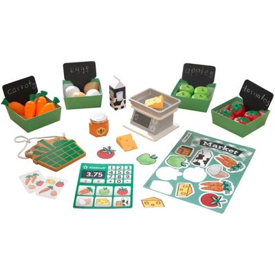 KidKraft 53540 Jouet de jeu de rôle - Stand de ferme - Publicité KidKraft 53540 Jouet de jeu de rôle - Stand de ferme - Publicité