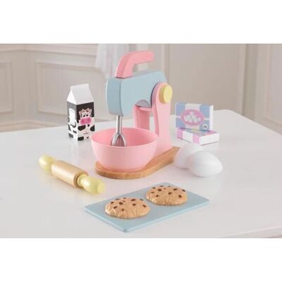 KidKraft Pastel Houten Bakset - Bakaccessoires voor Kinderen KidKraft Pastel Houten Bakset - Bakaccessoires voor Kinderen