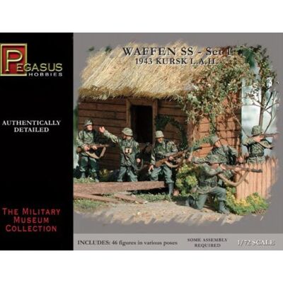 Pegasus Hobbies Waffen SS allemand 1943 - Figurines - Échelle 1:72 - Publicité Pegasus Hobbies Waffen SS allemand 1943 - Figurines - Échelle 1:72 - Publicité