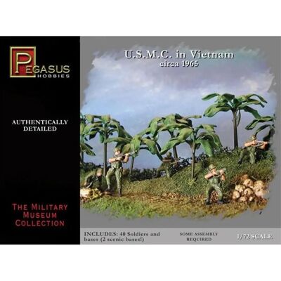Figurines US Marines Vietnam 1:72 - Pegasus Hobbies - PH7401 - Publicité Figurines US Marines Vietnam 1:72 - Pegasus Hobbies - PH7401 - Publicité