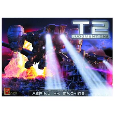 Kit Modèle Chasseur Aérien Terminator 2 de Pegasus Hobbies - Échelle 1:32 - Publicité Kit Modèle Chasseur Aérien Terminator 2 de Pegasus Hobbies - Échelle 1:32 - Publicité
