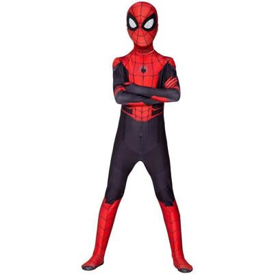 Unbranded - Spiderman Kids 3-4 - Red - Black - Costume Unbranded - Spiderman Kids 3-4 - Red - Black - Costume