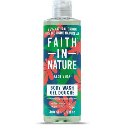 Gel Douche Aloe Vera 400 ml Faith In Nature - Rafraîchissant & Hydratant Gel Douche Aloe Vera 400 ml Faith In Nature - Rafraîchissant & Hydratant