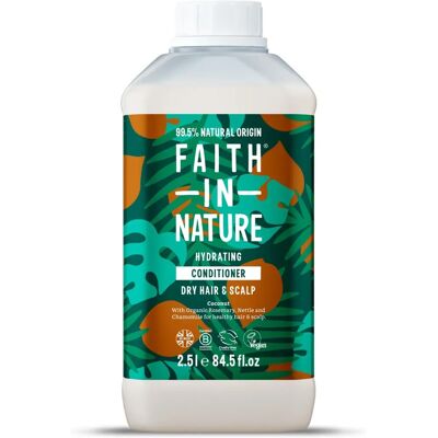 Faith In Nature Kokosnuss Conditioner - 2,5L - Natürliche, Vegan und Cruelty Free Faith In Nature Kokosnuss Conditioner - 2,5L - Natürliche, Vegan und Cruelty Free