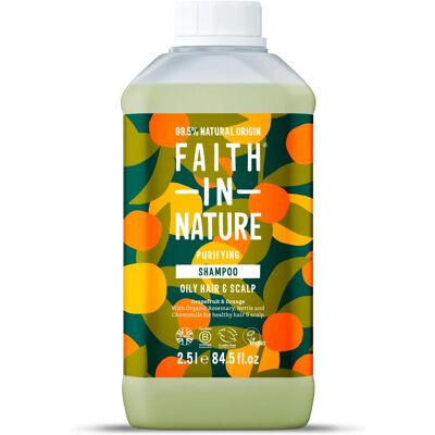 Faith In Nature Grapefruit & Orange Shampoo - 2,5 l - Natürlich, Vegan & Cruelty-Free Faith In Nature Grapefruit & Orange Shampoo - 2,5 l - Natürlich, Vegan & Cruelty-Free